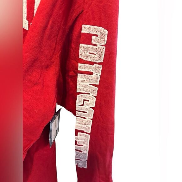 NWT Unisex Crimson Alabama Roll Tide Long Sleeve Crew Neck Tee Shirt - 4XL - Picture 5 of 6